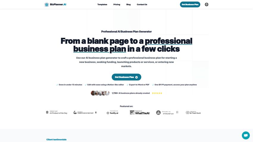 BizPlanner.ai