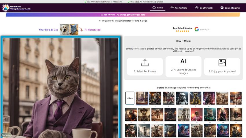 AI Pet Photos