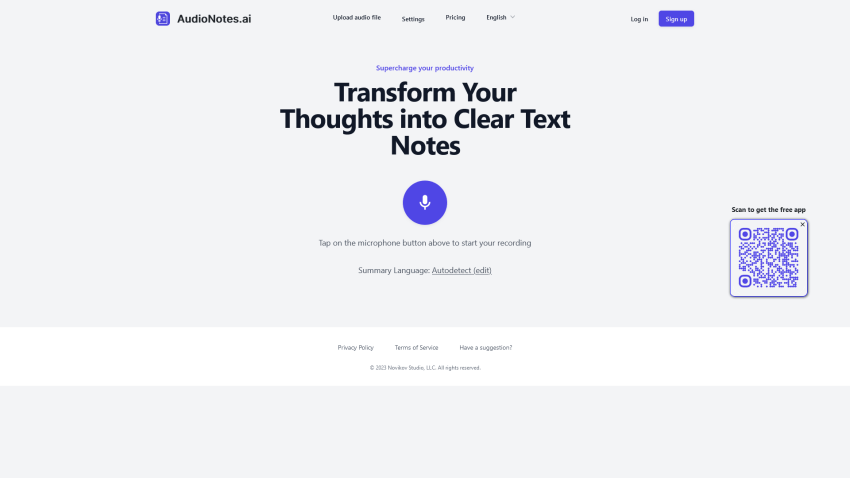 AudioNotes.ai