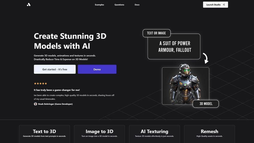 3D AI Studio